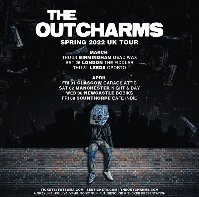 Outcharms (The) 31/03/22 @ Oporto Bar, Leeds