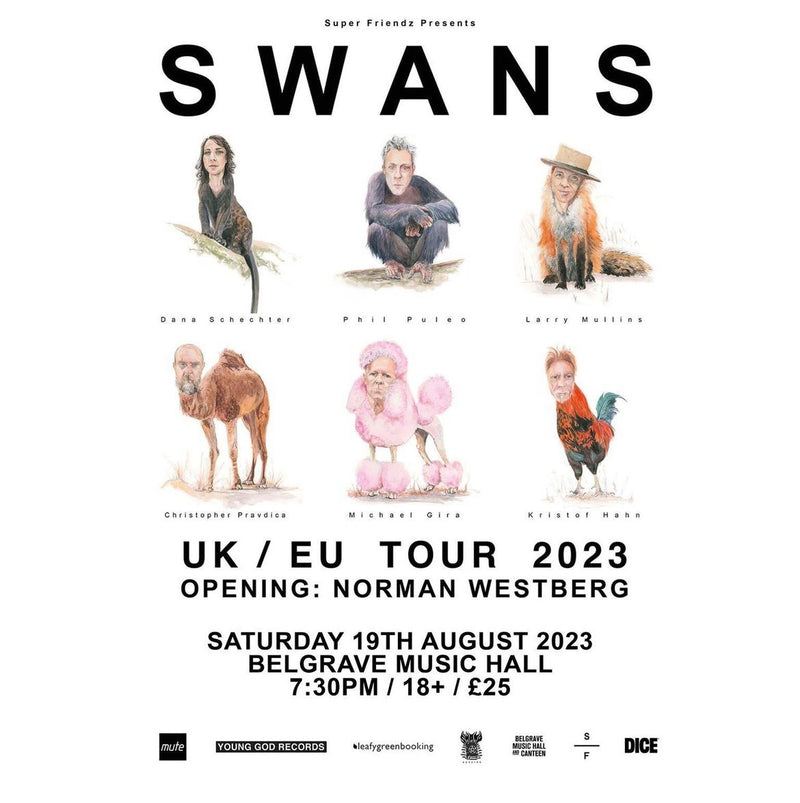 Swans 19/08/23 @ Belgrave Music Hall