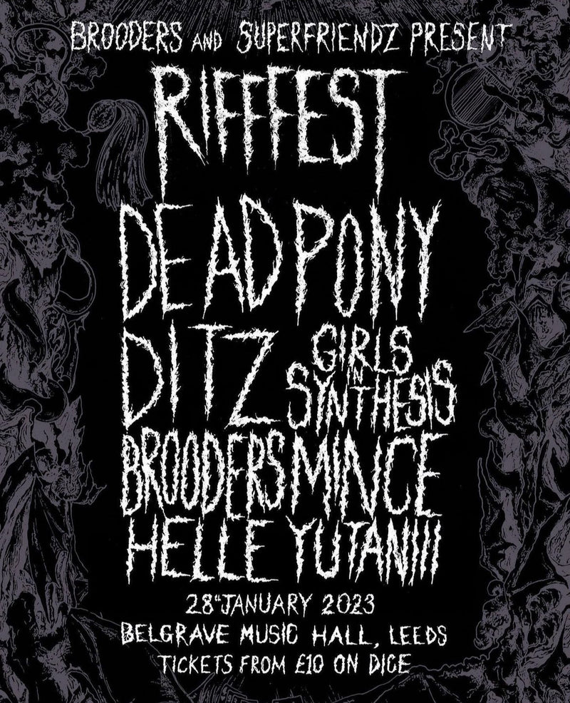 Rifffest #4 28/01/23 @ Belgrave Music Hall