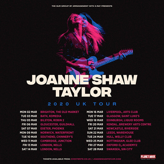 Joanne Shaw Taylor 05/11/20 @ The Warehouse, Leeds