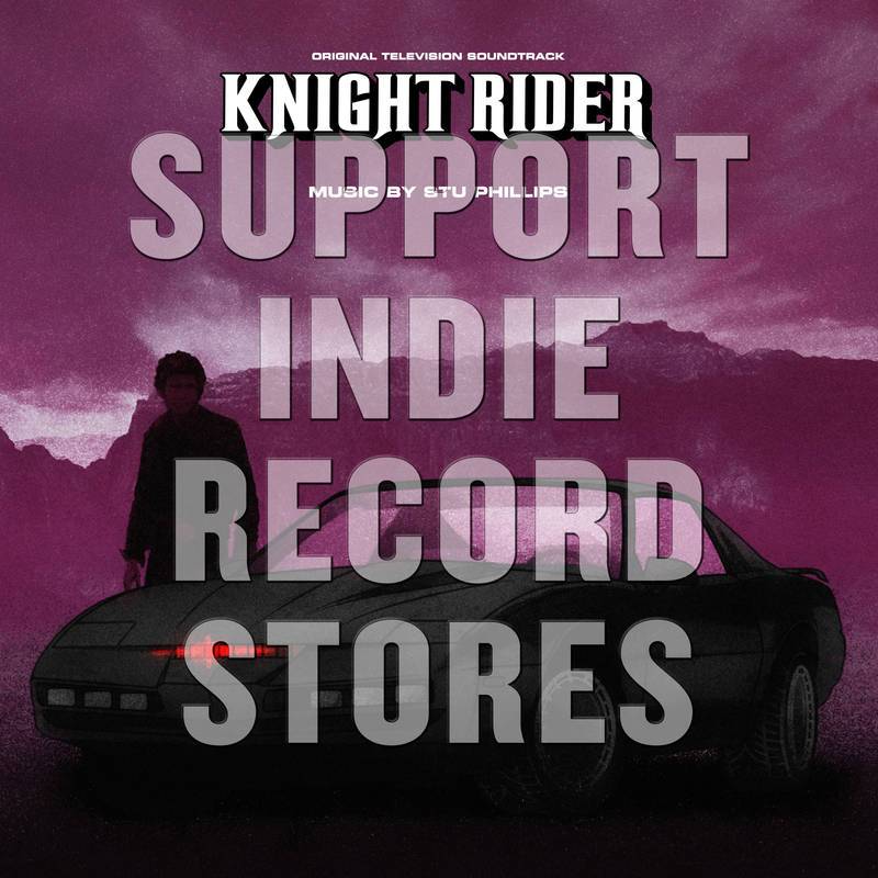 Soundtrack (Stu Phillips) - Knight Rider (Original Television Soundtrack) 2LP Limited RSD2019