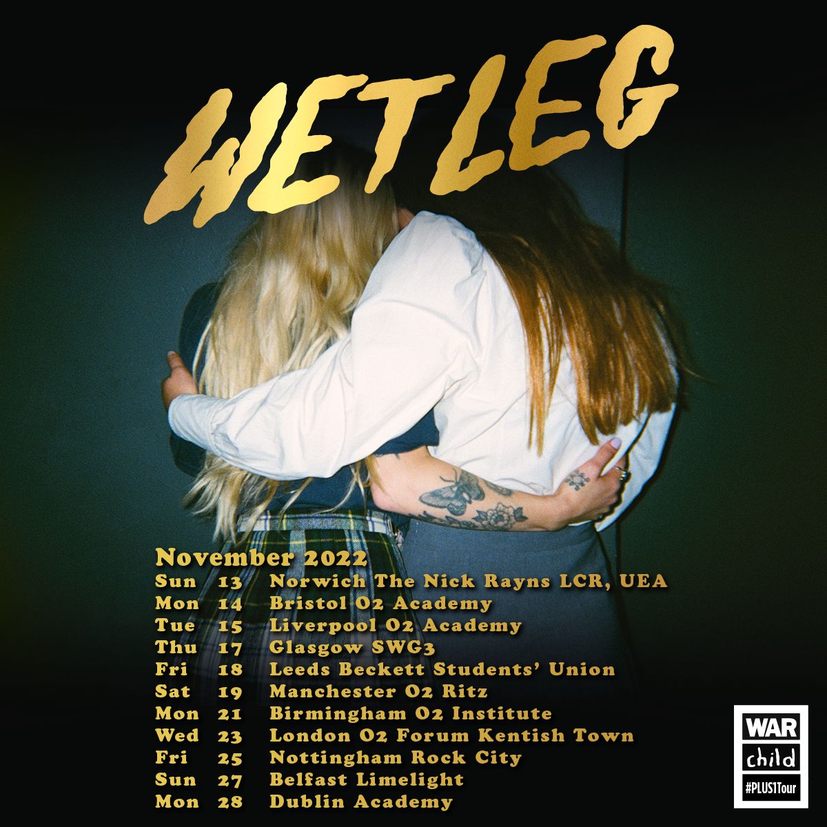 WET LEG 18/11/22 @ Leeds Beckett University