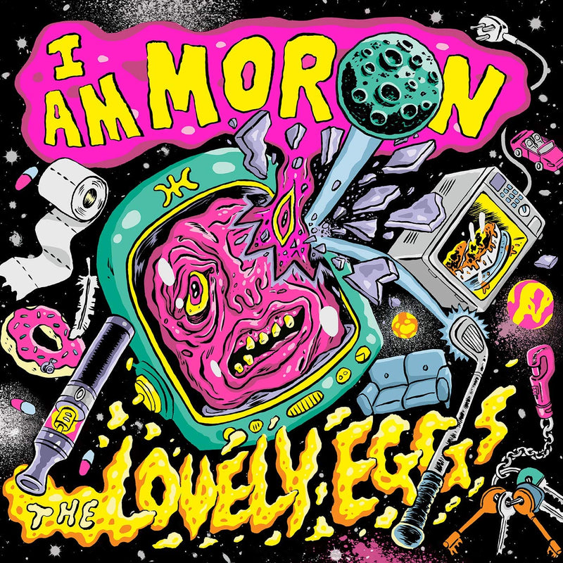 Lovely Eggs (The) - I Am Moron - Neon Yellow Vinyl LP