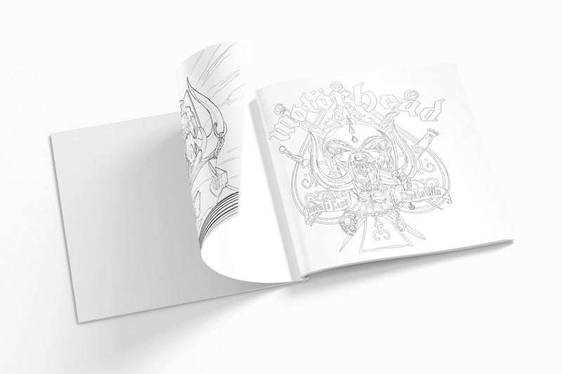 Motorhead - The Official Colouring Book
