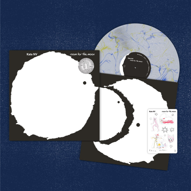 Kate NV - Room for the Moon: Swirl Colour Vinyl LP in Numbered Sleeve plus Stickers *DINKED EXCLUSIVE 050