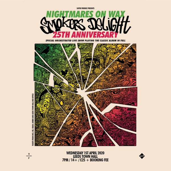 Nightmares On Wax 20/09/20 @ Leeds Town Hall