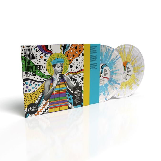Nina Simone - The Montreux Years: Limited Turquoise/Yellow & White Splatter Double Vinyl LP