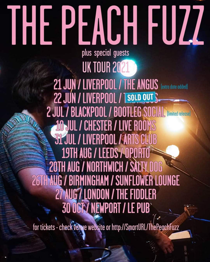 Peach Fuzz (The) 19/08/21 @ Oporto Bar, Leeds