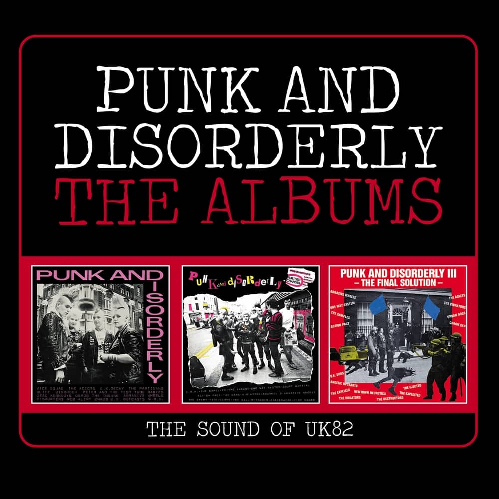 Various Artists - Punk & Disorderly - The Abums: 3CD Album