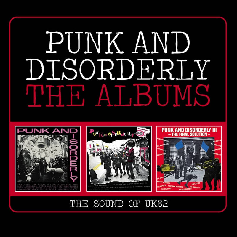 Various Artists - Punk & Disorderly - The Abums: 3CD Album