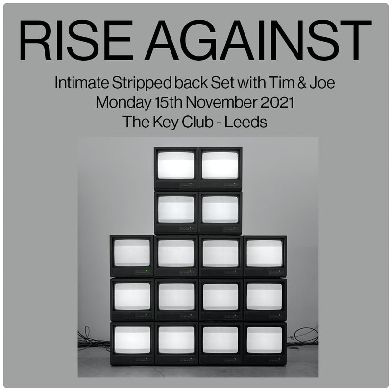 Rise Against - Nowhere Generation : Various Formats + Ticket Bundle (Intimate Stripped Back Set at The Key Club)