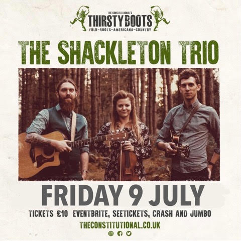Shackleton Trio (The) 09/07/21 @ The Constitutional, Farsley