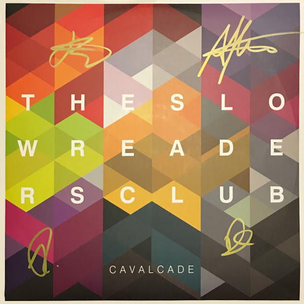 Slow Readers Club - Cavalcade:  Lime Green Coloured Vinyl LP with Signed Sleeve