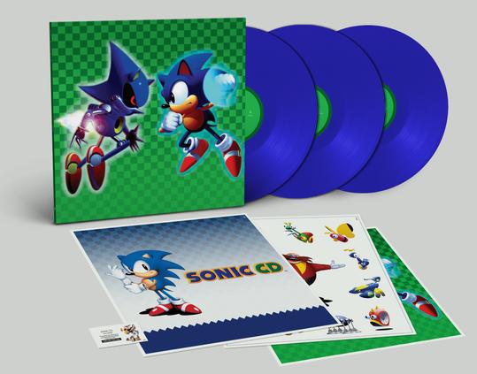 Sonic CD - Original Game Soundtrack: Limited Blue Triple LP