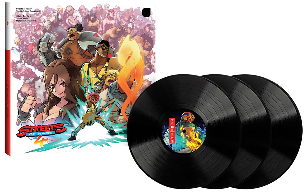 Streets Of Rage 4 - The Definitive Soundtrack: Triple Vinyl LP