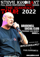 Steve Ignorant 24/03/22 @ Brudenell Social Club