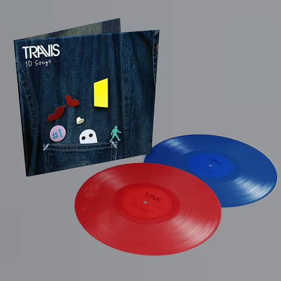 Travis - 10 Songs: Double LP Coloured Vinyl
