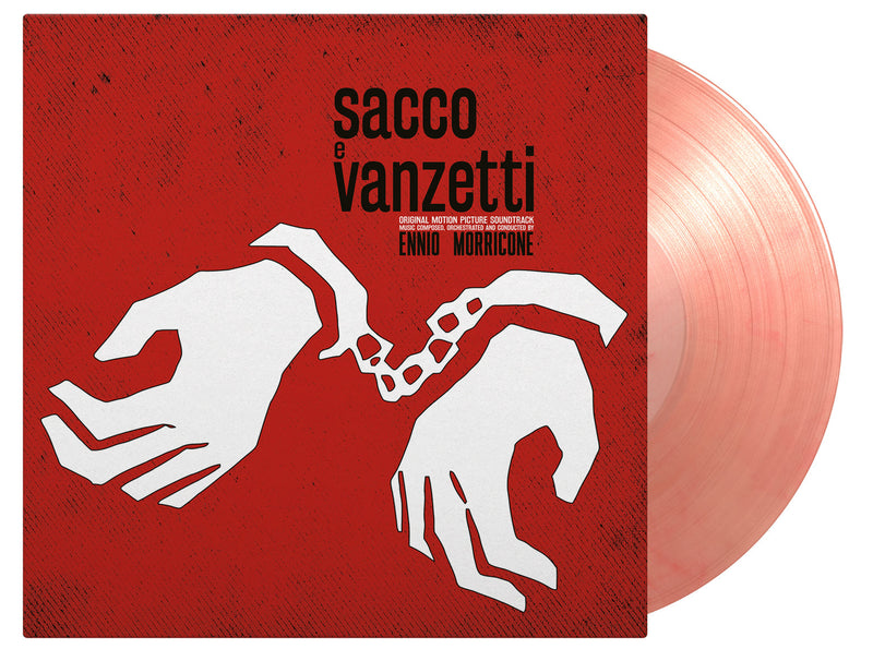 Ennio Morricone - Sacco E Vanzetti - Original Soundtrack Limited Clear Red Swirl Vinyl LP
