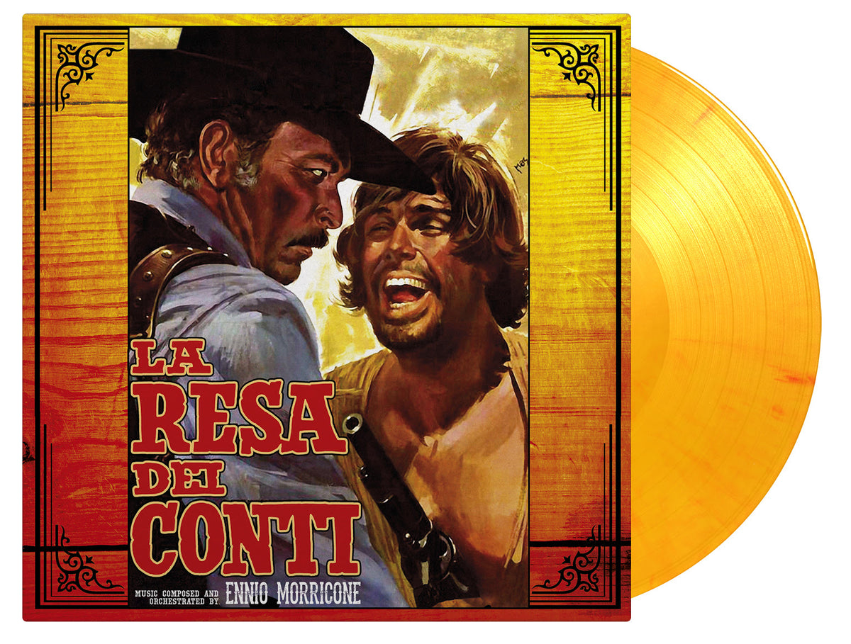 Ennio Morricone - La Resa Dei Conti (The Big Gundown) - Original Soundtrack Limited Orange/Yellow Swirl Vinyl LP