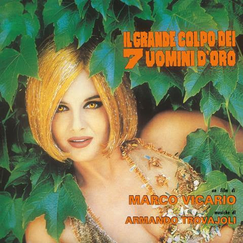 ARMANDO TROVAJOLI ‎– Il Grande Colpo Dei 7 Uomini D’oro OST: Orange Vinyl LP