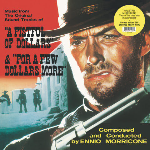 Ennio Morricone - Music from 'A Fistful Of Dollars' & 'For A Few Dollars More': Limited Oxblood Vinyl LP