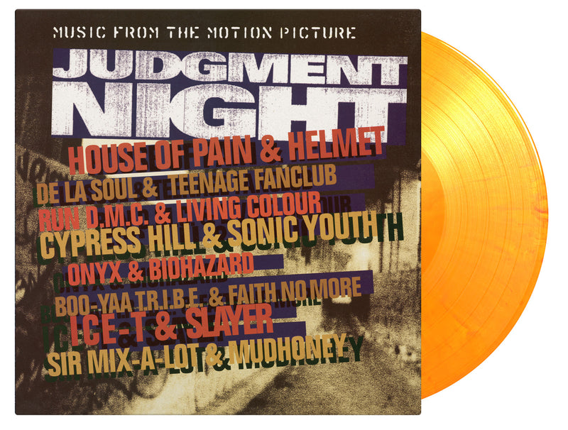 Various Artists - Judgement Night - Original Soundtrack: Flaming Vinyl LP