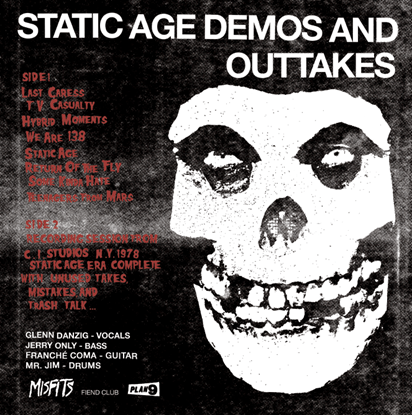 Misfits - Static Age Demos & Outtakes: Vinyl LP + A2 Poster
