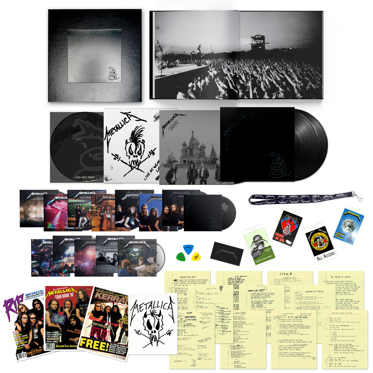 Metallica - 'The Black Album' Reissue Box Set IN STORE COLLECTION ONLY